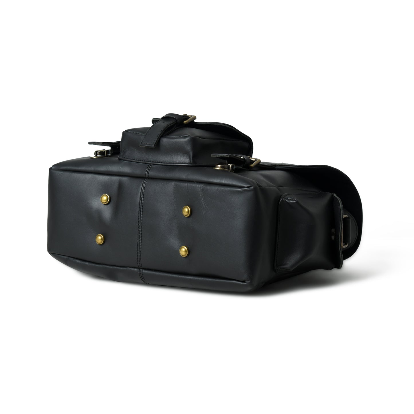 Sleek Leather Laptop Bag