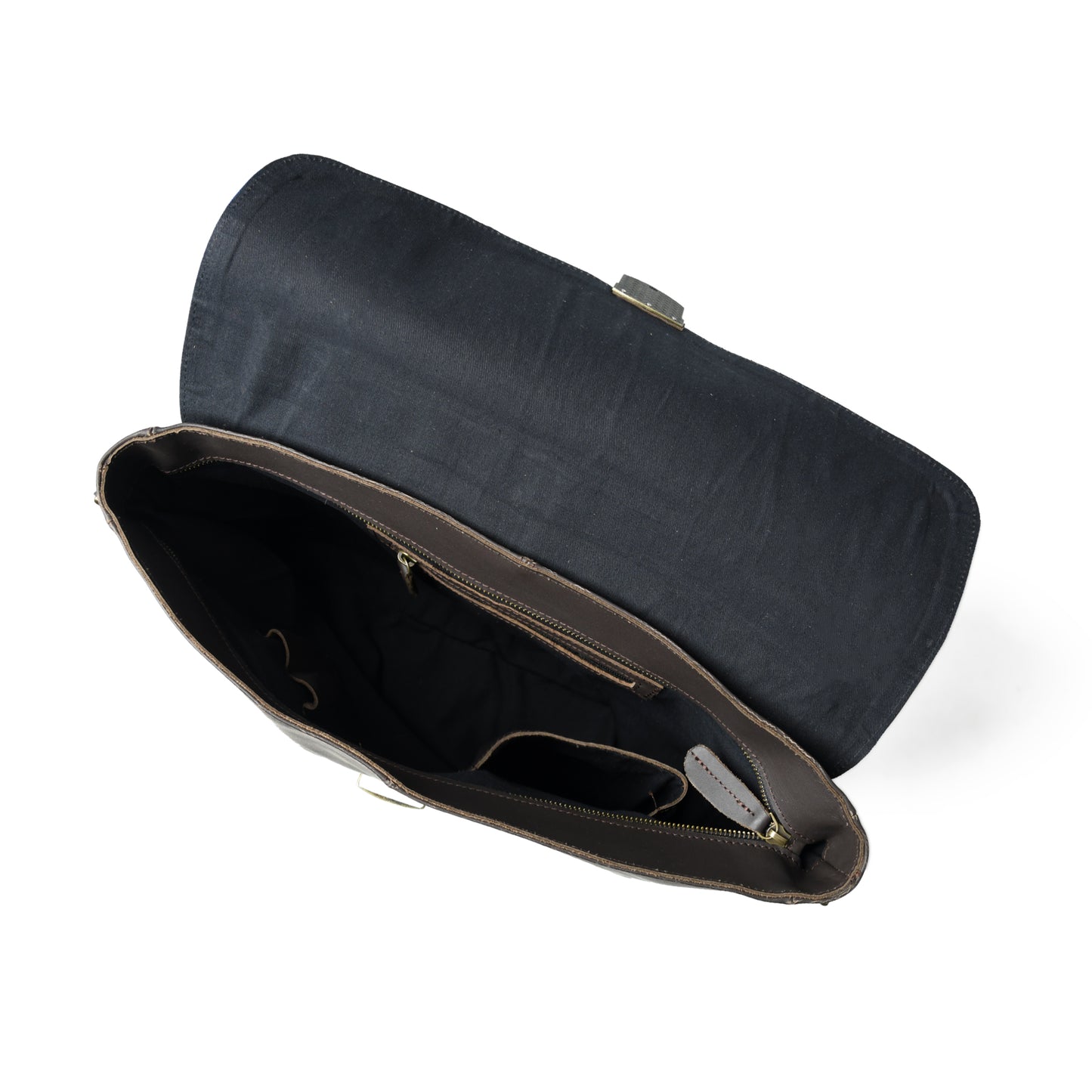 Urban Pulse: Dynamic Leather Laptop Bag