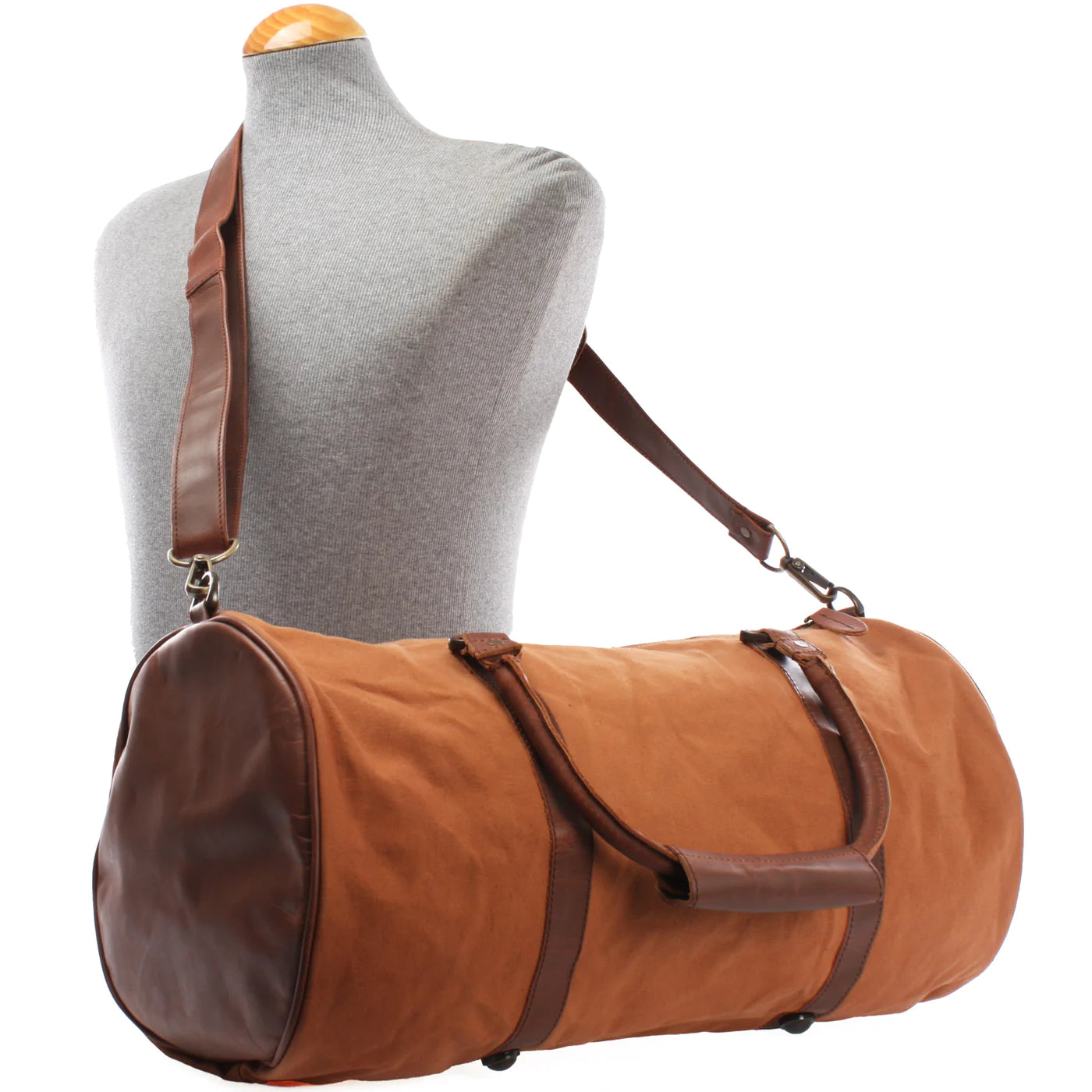 Voyager's Canvas & Leather Travel Companion