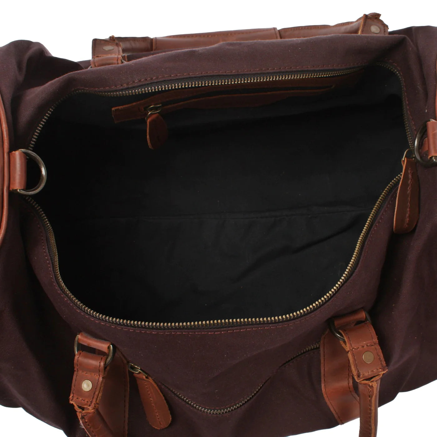 Voyager's Canvas & Leather Travel Companion