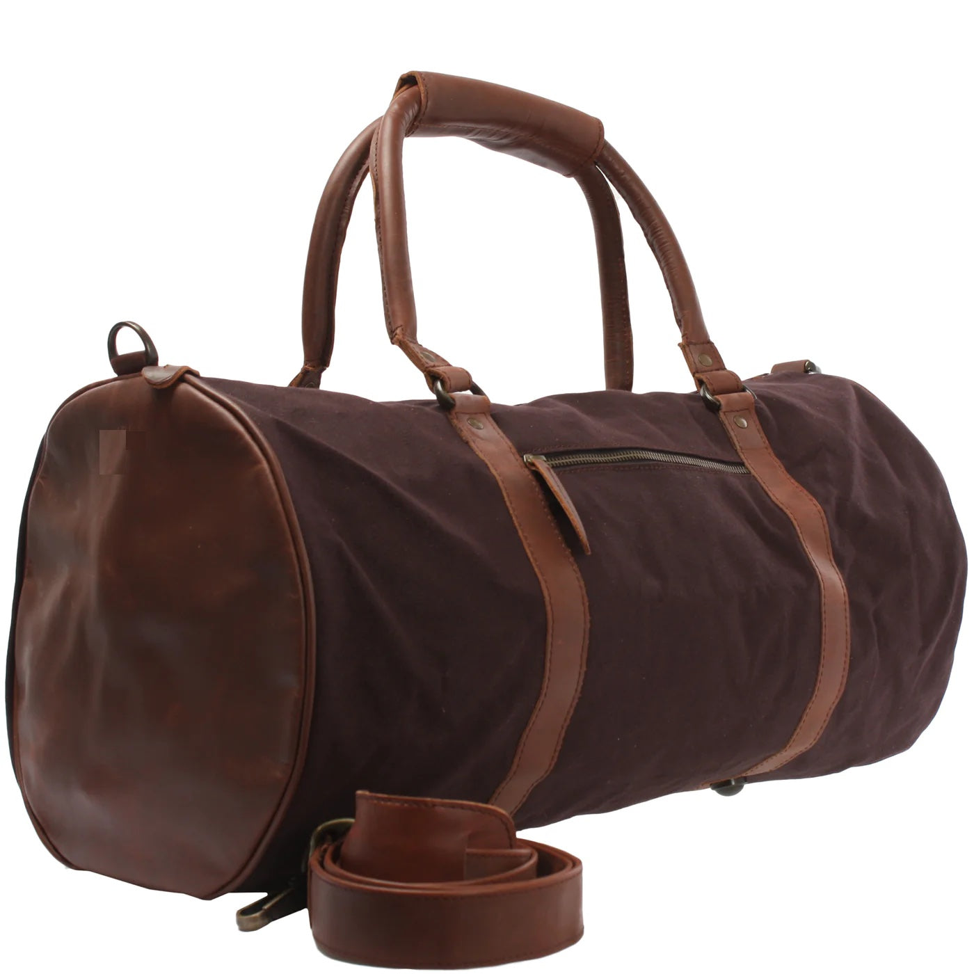 Voyager's Canvas & Leather Travel Companion
