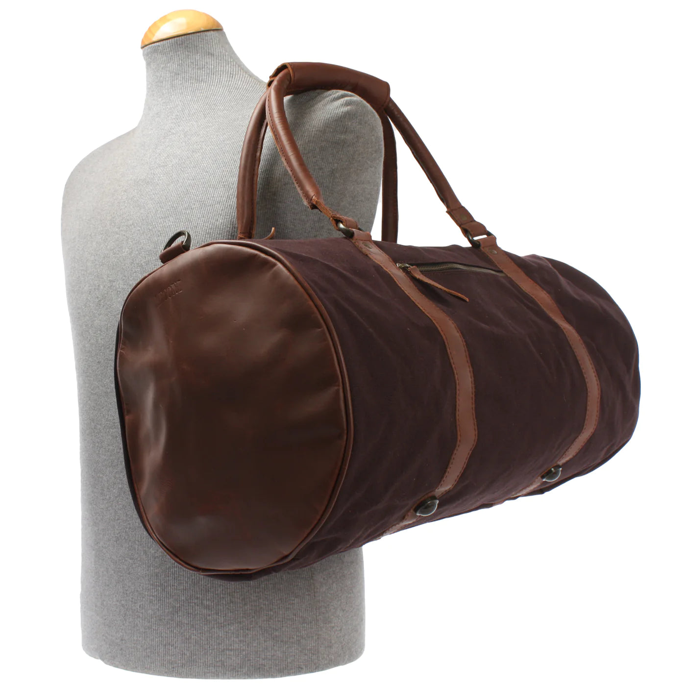 Voyager's Canvas & Leather Travel Companion