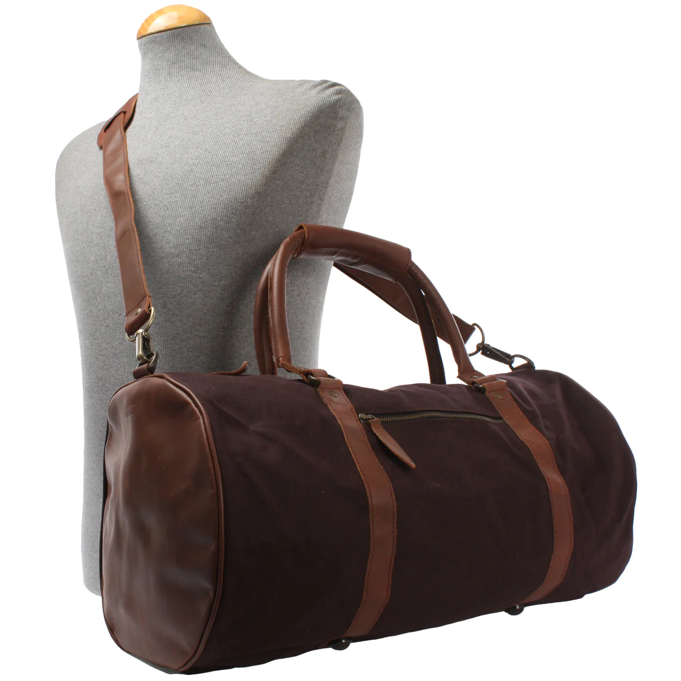 Voyager's Canvas & Leather Travel Companion