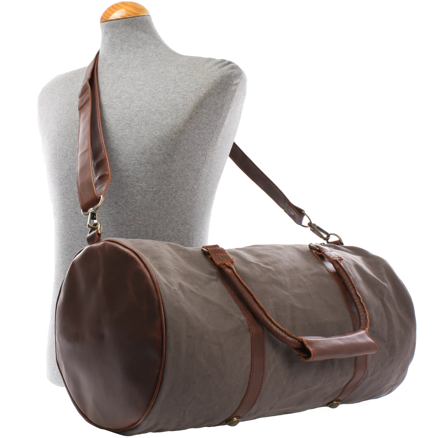 Voyager's Canvas & Leather Travel Companion