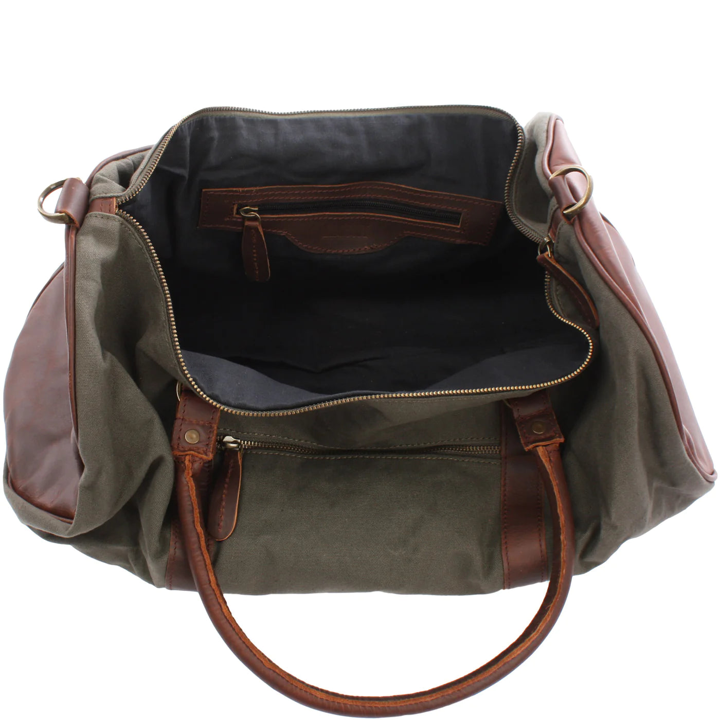 Voyager's Canvas & Leather Travel Companion