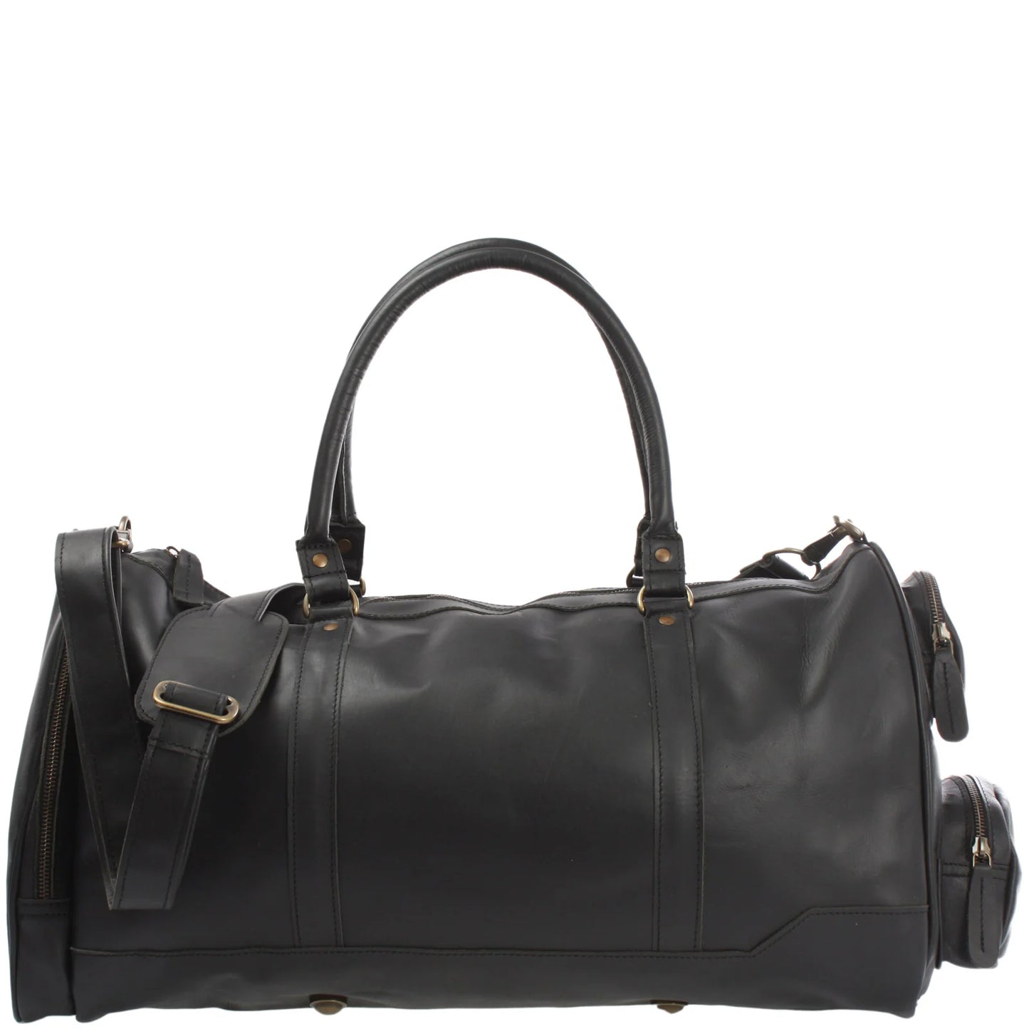 Cuiravo Heritage Full-Grain Leather Weekender Duffel