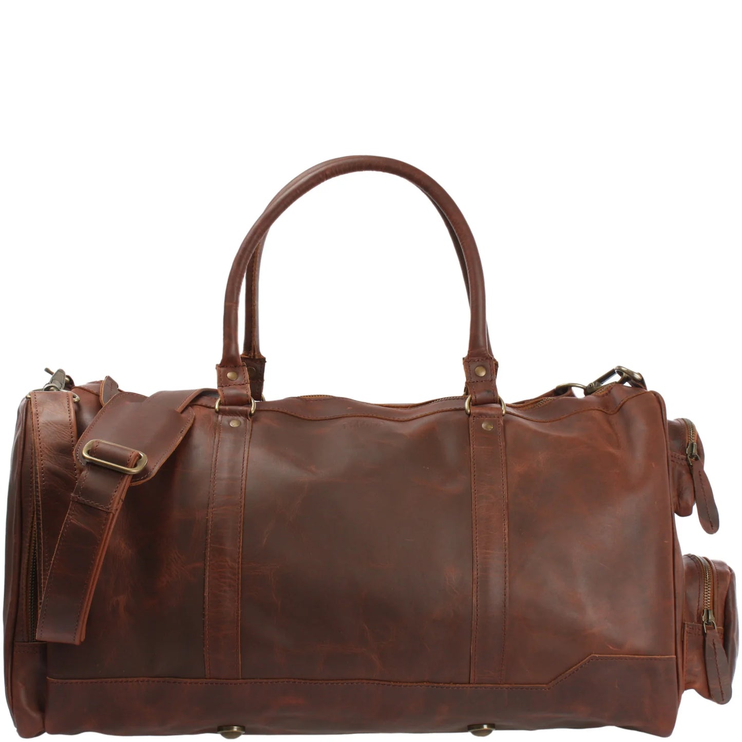 Cuiravo Heritage Full-Grain Leather Weekender Duffel