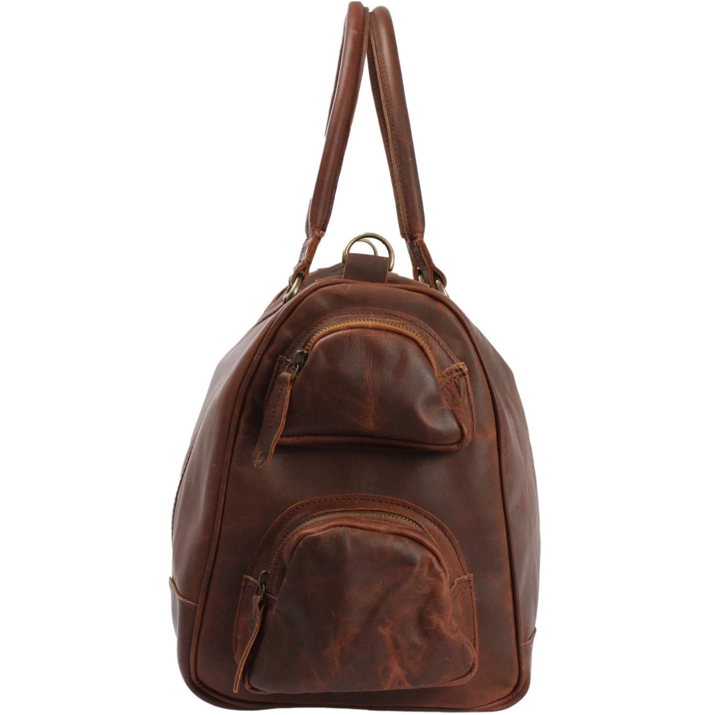 Cuiravo Heritage Full-Grain Leather Weekender Duffel
