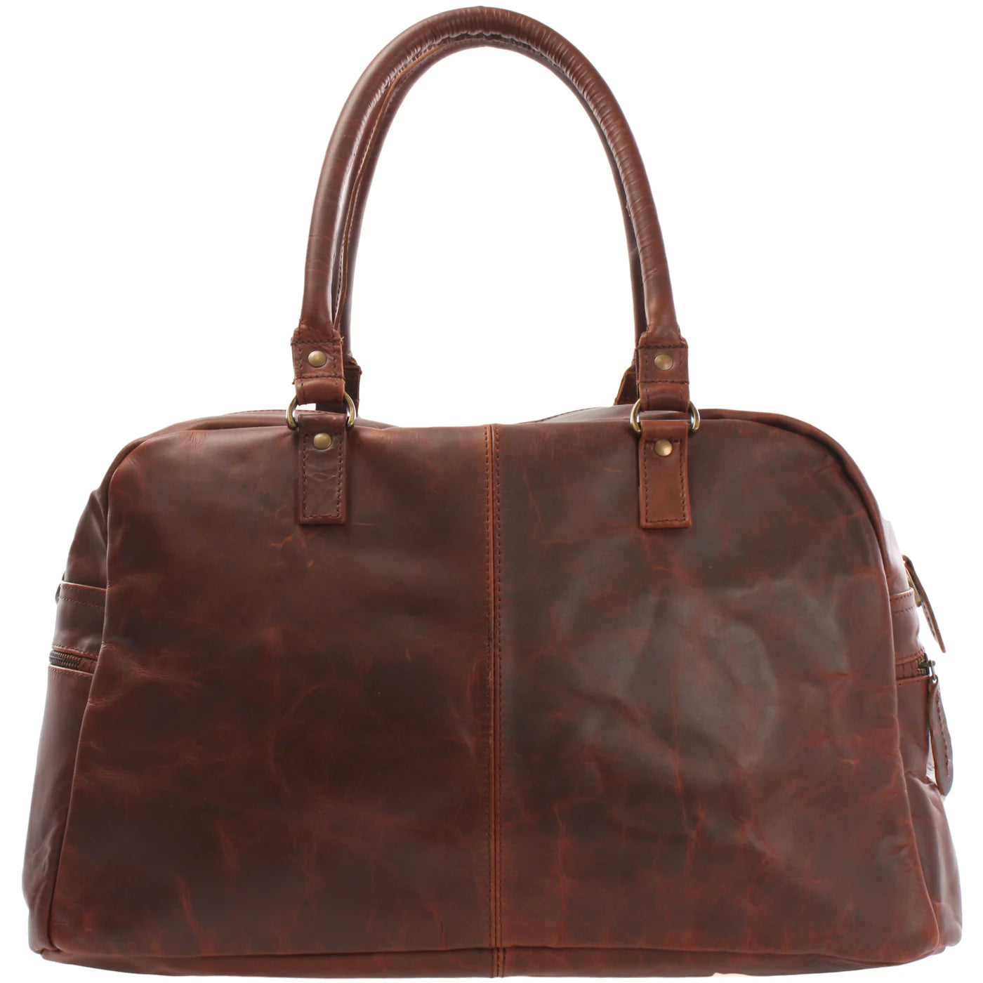 Handcrafted Full-Grain Genuine Leather Perfection: The VoyageWax Bag
