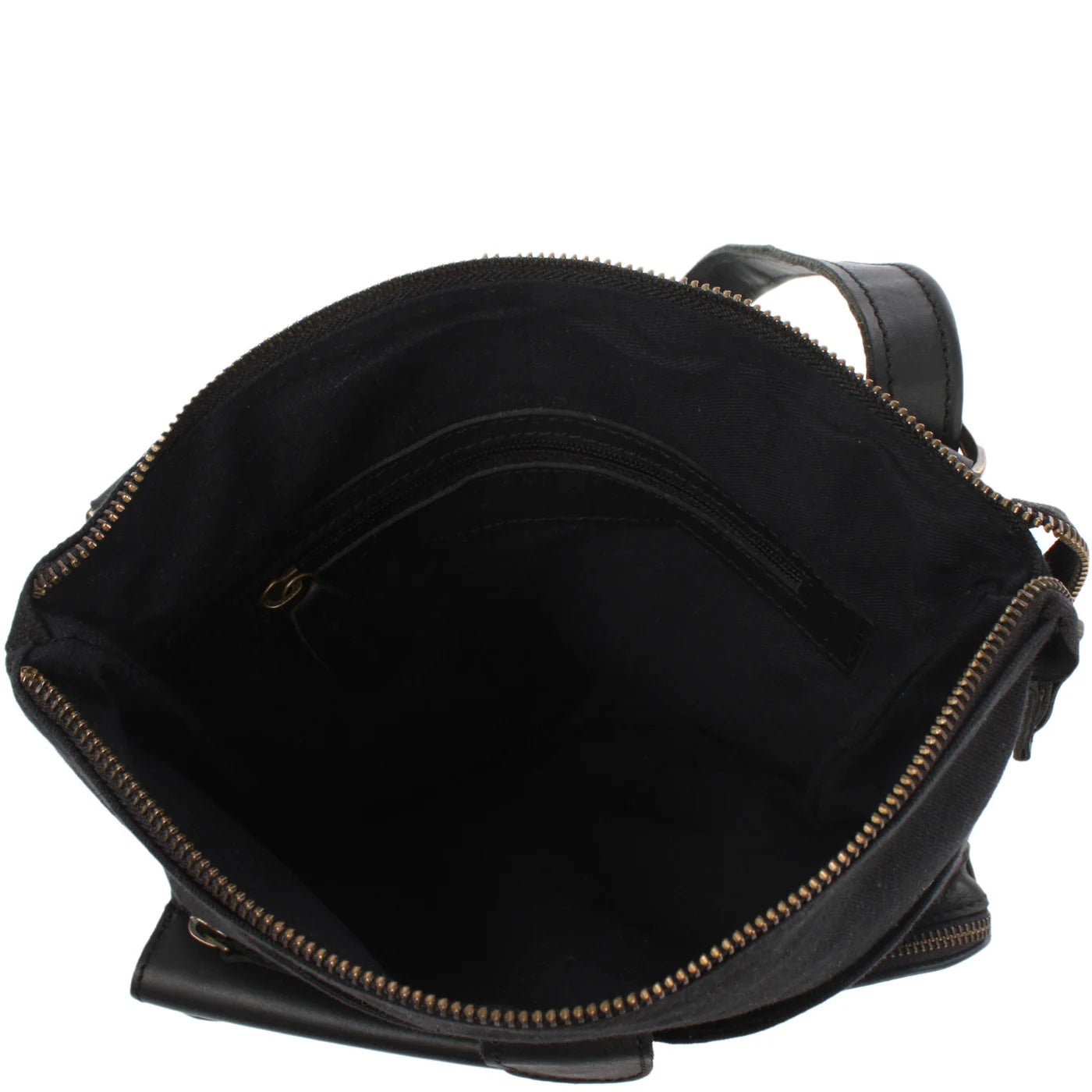 Versatile Canvas & Leather Crossbody Bag