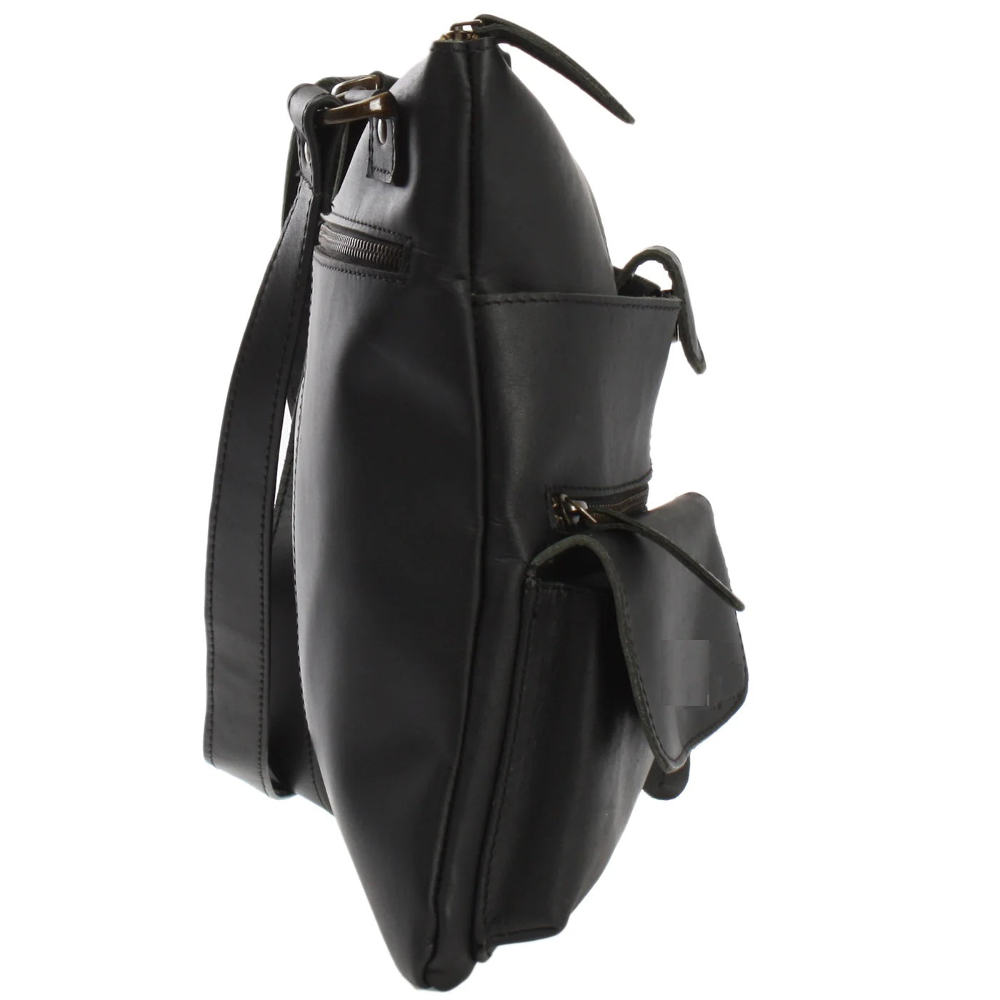 Cowhide Leather Crossbody Bag