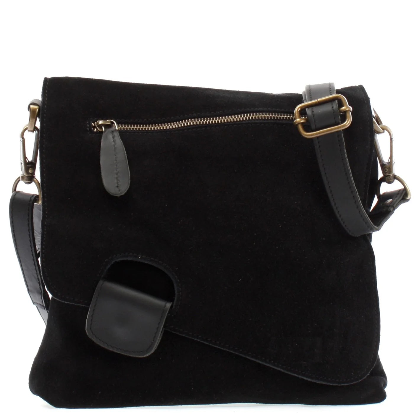 Cuiravo Mira Suede & Leather Shoulder Bag