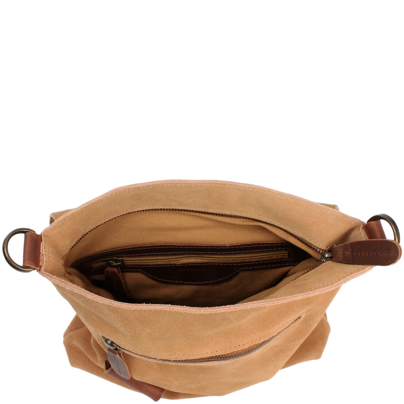 Cuiravo Mira Suede & Leather Shoulder Bag