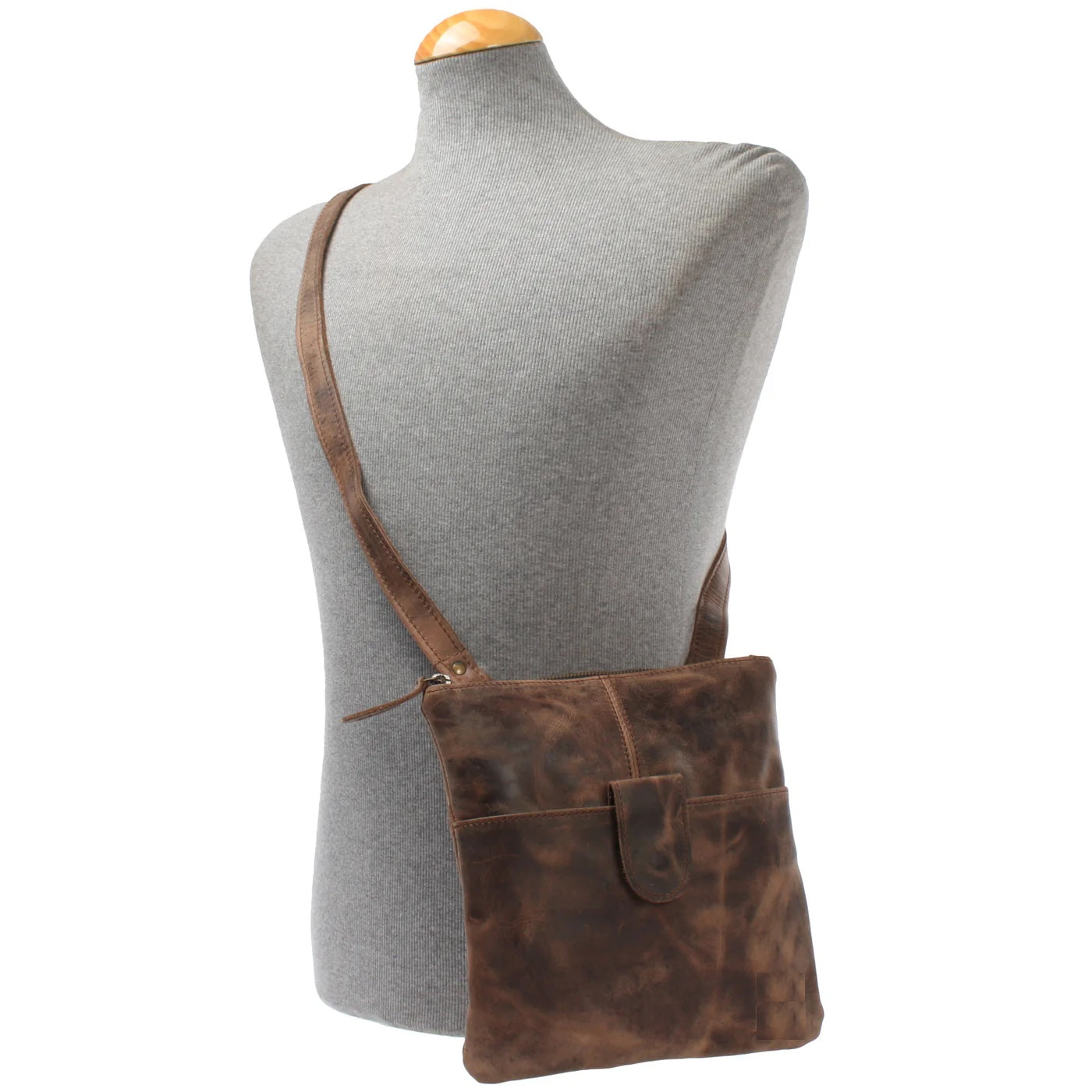 Nova: Waxed Unisex Shoulder Bag