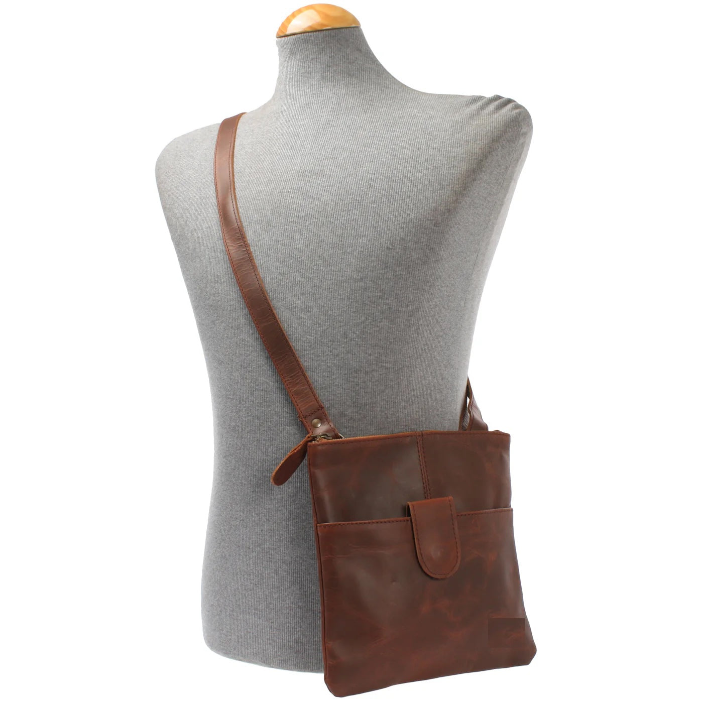 Nova: Waxed Unisex Shoulder Bag