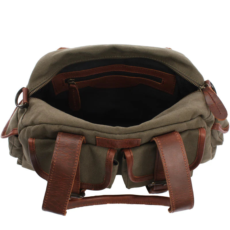 Suede & Leather Tote Bag - Durable & Functional