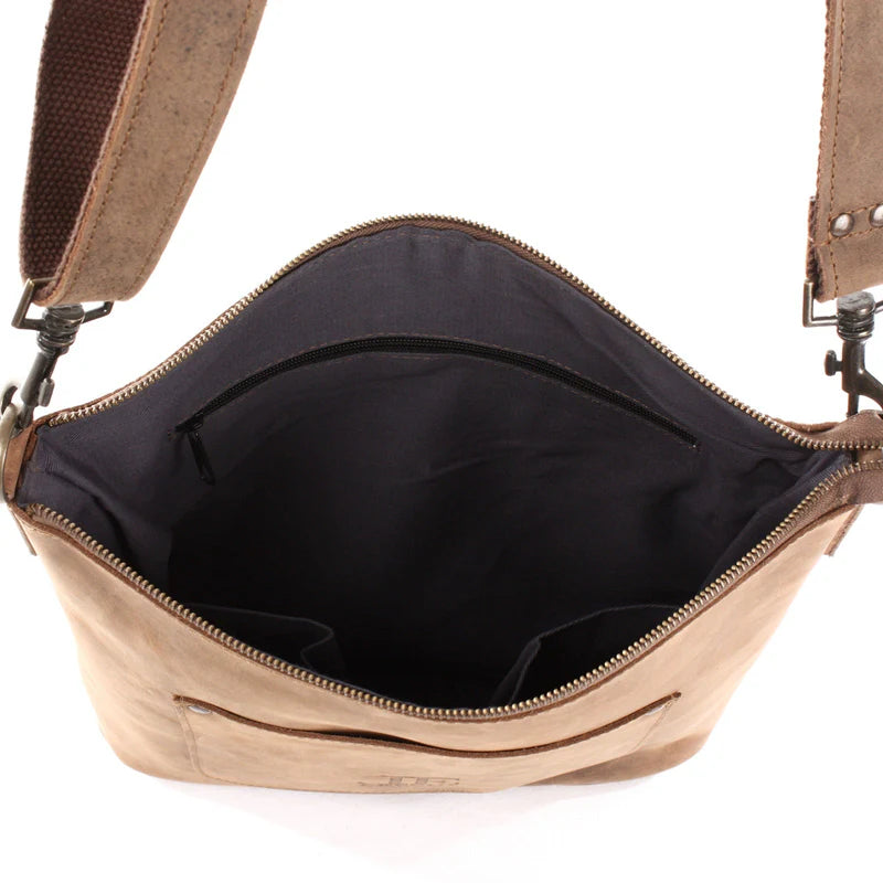 Leather Shoulder Bag - Ladies' Elegant & Versatile