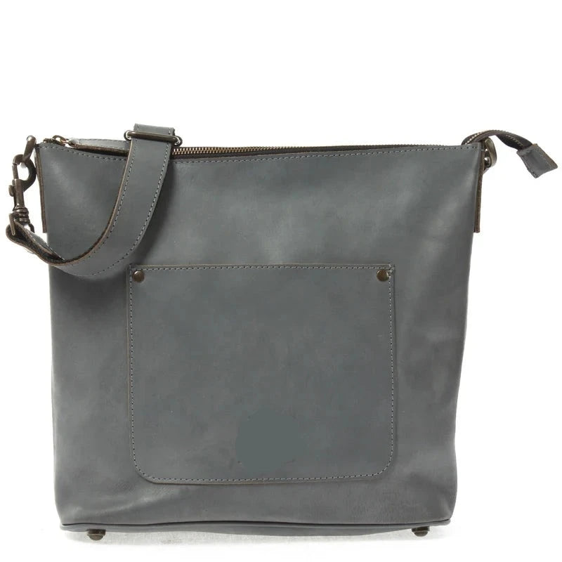 Leather Shoulder Bag - Ladies' Elegant & Versatile