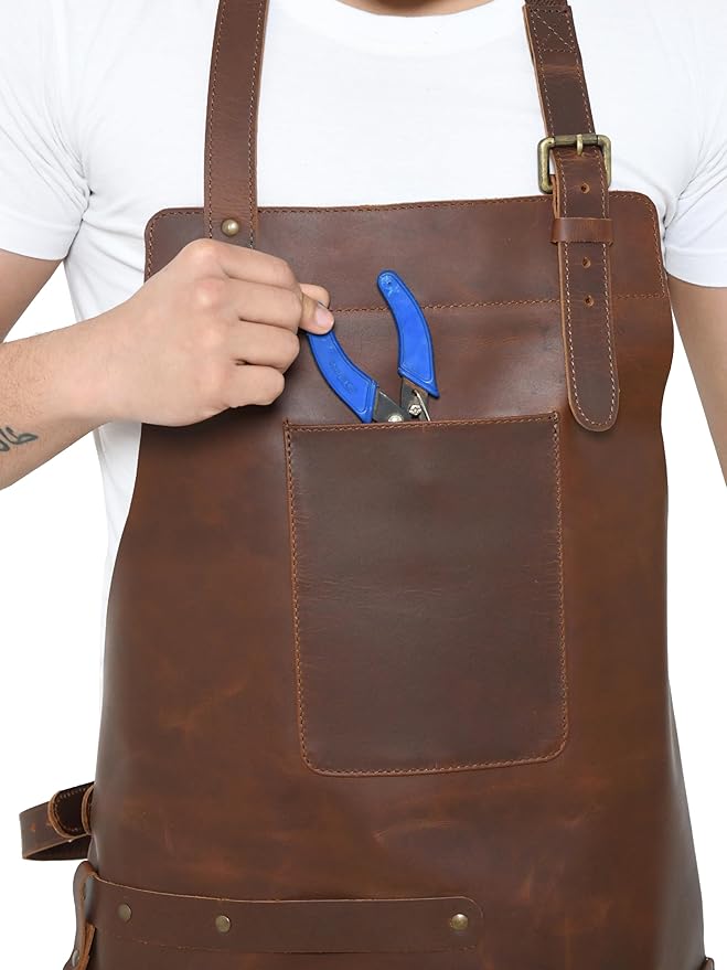 Cuiravo ForgeCraft Full-Grain Leather Apron
